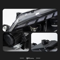 AKD Head Lamp for VW Jetta Sagitar MK6 LED Headlight 2011-2018 Headlights MK6 DRL Turn Signal High Beam Angel Eye Projector Lens