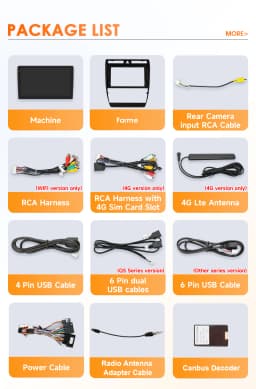 Hizpo 8G 128G Car Radio Carplay For Audi A6 C5 2 RS6 S6 1997 - 2004 GPS 1280*720P Android 13 Auto 2din Multimedia Player Stereo