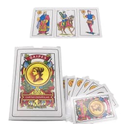 50 Cards Deck Spanish Playing Cards Magic Props Family Party Board Game Poker Cards Game