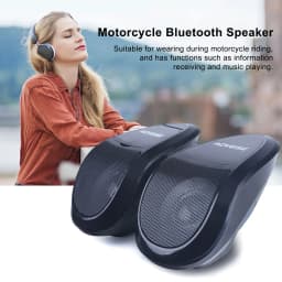 12V Portable B luetooth Speaker For Motorcycle Wireless Bicycle Speaker With Loud Sound B luetooth 5.0 Waterproof Outdoor Speake
