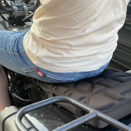 Motorcycle Seat Cushion Off-Road Motorcycle Seat Cover Pressure Relief Seat Cushion For ATV Off-Road Motorcycles Shock