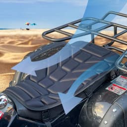 Motorcycle Seat Cushion Off-Road Motorcycle Seat Cover Pressure Relief Seat Cushion For ATV Off-Road Motorcycles Shock