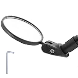 Bike Rearview Mirror 360 Degree Adjustable Bicycle Handlebar Mirror Cycling Rear View Mirrors With Hexagon Wrench Bike Accessory