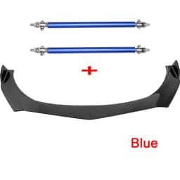 for Toyota Corolla Hatchback Car Front Bumper Lip Body Kit Spoiler Canard Splitter Diffuser Protector Covers with Strut Rod
