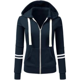 Women Winter Polyester Hoody Jackets Top Quality Windproof Jackets Outdoor Thick Fabric Jogging Jacket