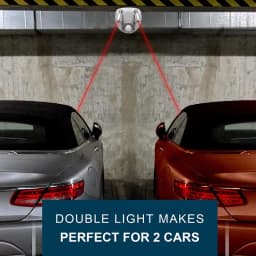Laser Parking Meter Car Garage Ceiling Location Positioning Correction Parking Sensor Aid Monitor System 360-degree Adjustable