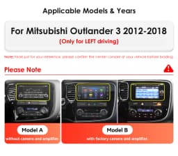 6115 Android 12 Autoradio dsp Carplay For Mitsubishi Outlander 3 GF0W GG0W 2012-2018 Multimedia Video Player GPS Stereo 2din 4G