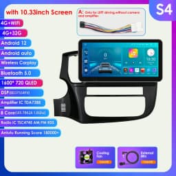 6115 Android 12 Autoradio dsp Carplay For Mitsubishi Outlander 3 GF0W GG0W 2012-2018 Multimedia Video Player GPS Stereo 2din 4G