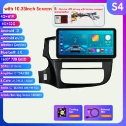 6115 Android 12 Autoradio dsp Carplay For Mitsubishi Outlander 3 GF0W GG0W 2012-2018 Multimedia Video Player GPS Stereo 2din 4G