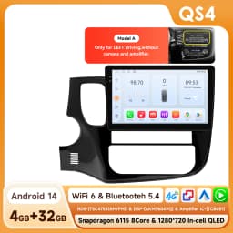 6115 Android 12 Autoradio dsp Carplay For Mitsubishi Outlander 3 GF0W GG0W 2012-2018 Multimedia Video Player GPS Stereo 2din 4G