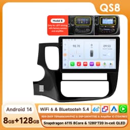 6115 Android 12 Autoradio dsp Carplay For Mitsubishi Outlander 3 GF0W GG0W 2012-2018 Multimedia Video Player GPS Stereo 2din 4G