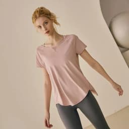 Yoga Shirt Women Mesh Back Split Cross Wrap Fitness T Shirt Short Sleeve Breathable Workout Tops Women Sportswear