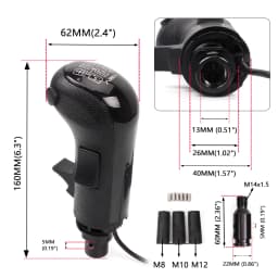 PC USB High Low Gear Simulator Shifter Knob USB Gearshift Knob For Logitech G923 G29 G27 G25 TH8A For ATS ETS2 Truck Games HB043