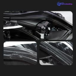 AKD Head Lamp for Ford Focus LED Headlight 2012-2014 Headlights Focus DRL Turn Signal High Beam Angel Eye Projector Lens