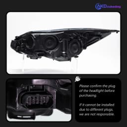 AKD Head Lamp for Ford Focus LED Headlight 2012-2014 Headlights Focus DRL Turn Signal High Beam Angel Eye Projector Lens