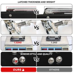 King Trunk 2 Up Mount Rack For Harley Street Glide Road King CVO Special 2014-2023 Motorcycle