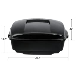 King Trunk 2 Up Mount Rack For Harley Street Glide Road King CVO Special 2014-2023 Motorcycle