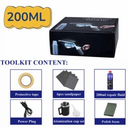 Headlight Polisher Steam Cleaner Polishing Kit Chemical Polish Headlight Polish Liquid Polymer Mug For Polishing The Headlights