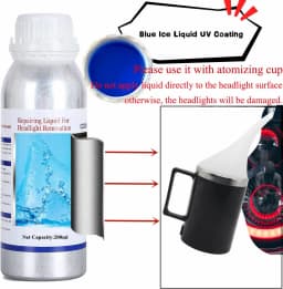 Headlight Polisher Steam Cleaner Polishing Kit Chemical Polish Headlight Polish Liquid Polymer Mug For Polishing The Headlights