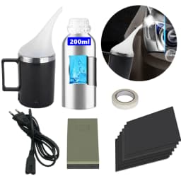 Headlight Polisher Steam Cleaner Polishing Kit Chemical Polish Headlight Polish Liquid Polymer Mug For Polishing The Headlights