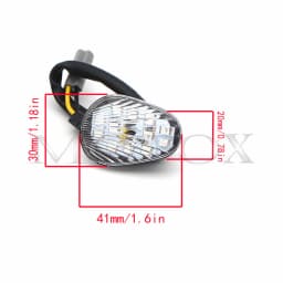 LED Flush Mount Lamp Turn Signals Indicator Light Fit For YZF R1/R3/R6/R6S TMAX MT-09 Fazer FZ1 FZ6/6R FZ8 FZ07/09 2002-2017