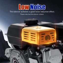 4-Stroke Engine 210CC 7.5Hp for Go Karts Compressors Trenchers Generators High-Pressure Washers Cement Mixers