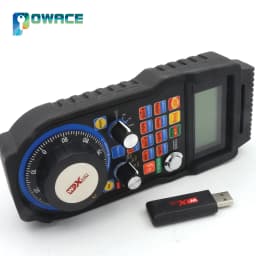 【BR】 XHC 4 / 6 Axis CNC Mach3 Wireless Handwheel WHB04B MPG Pendant Handwheel USB Receiver for CNC Milling Machine