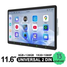 2025 Upgraded Newest Car Radio Stereo Multimedia Player Wireless Android Auto Apple CarPlay Ships from EU/US Warehouse