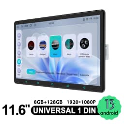 2025 Upgraded Newest Car Radio Stereo Multimedia Player Wireless Android Auto Apple CarPlay Ships from EU/US Warehouse