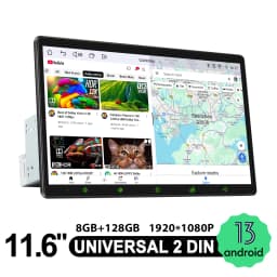 2025 Upgraded Newest Car Radio Stereo Multimedia Player Wireless Android Auto Apple CarPlay Ships from EU/US Warehouse