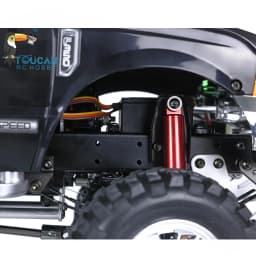 US Stock 1/10 HG P410 4x4 RC Pickup Truck 2.4G Radio Control Rally Crawler Motor ESC High Speed Racing Toy TH16939-SMT5