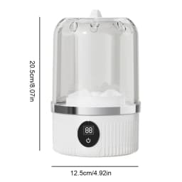 Cordless Small Washing Machine with Laundry Cup Automatic Laundry Cup Rechargeable Mini Special Washer for Baby Clothes