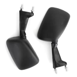 Artudatech BLACK REARVIEW SIDE MIRRORS Fit for Yamaha TZM 150 TZR250 TZR 250 3XV 1990-1995