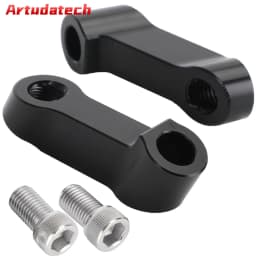 Artudatech 10mm Mirror Extender Riser Extension For Yamaha WR 155 250 R/X WR250F WR450F