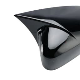 Artudatech Gloss Black Wing Door Mirror Cover Caps for Left + Right VW Polo MK5 09-17