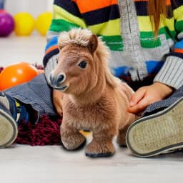 Kids Horse Toys Horse Stuffed Animal With Movement & Sounds Early Educational Toy Interactive Electronic Pet For Girls Boys