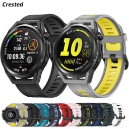Silicone Band For HUAWEI WATCH GT 3 46mm/GT 2/Pro/Runner Quickfit bracelet Samsung Galaxy Watch 5/pro/4 6 Classic/Active 2 strap