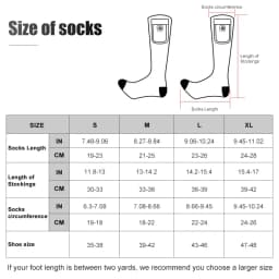 Savior Winter Heated Socks Rechargeable Electric Heated Ski Sock Women Men Thermos Snowboards Stocking Heating Foot Warmer NEW