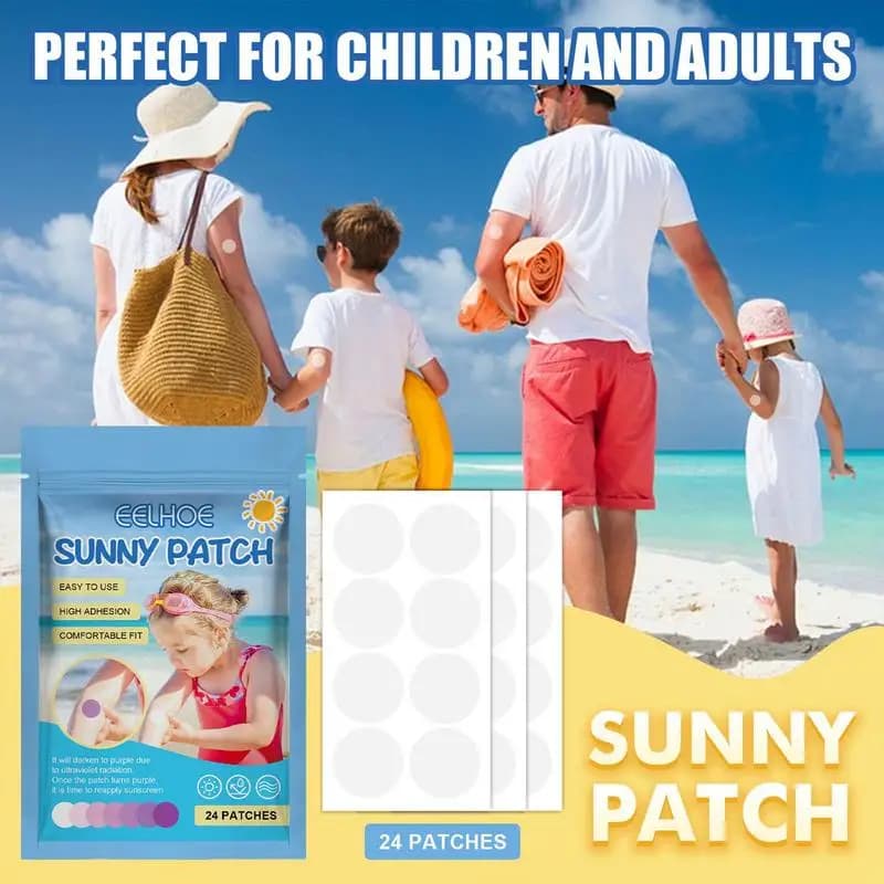 Children Adult Uv Patch Breathable Sunscreen Patch Mountain Climbing Uv Patch Care Patch Comfortable Picnic Skin Care Body Care