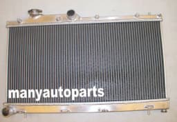 Aluminum Radiator For Subaru Impreza WRX STI & Legacy 2.0L 2.5L MT 2008-2018 2009 2010 2011 2012 2013 2014 2015 2016 2017