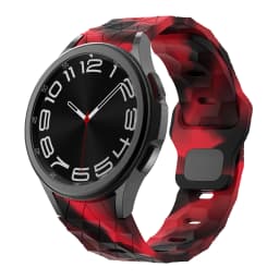 20mm Band for Samsung Galaxy Watch 4/5/6/pro/classic 44mm 40mm 47mm 45mm No Gaps silicone bracelet correa Galaxy watch 6 strap