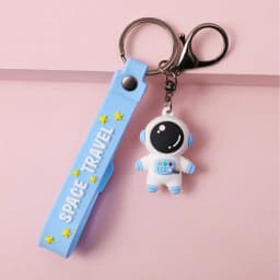 Astronaut Keychain Astronaut Space Key Ring Pendant Colorful Key Ring For Backpack School Bag Phone