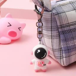 Astronaut Keychain Astronaut Space Key Ring Pendant Colorful Key Ring For Backpack School Bag Phone