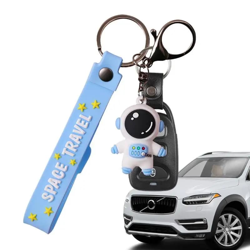 Astronaut Keychain Astronaut Space Key Ring Pendant Colorful Key Ring For Backpack School Bag Phone