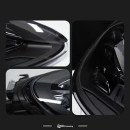 AKD Head Lamp for Porsche Cayenne LED Headlight 2011-2018 Headlights Cayenne DRL Turn Signal High Beam Angel Eye Projector Lens
