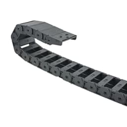 2PCS 18x37mm R38 Length 1M Plastic Semi Closed Cable Drag Chain Wire Carrier for 3D Printer CNC Router Machine