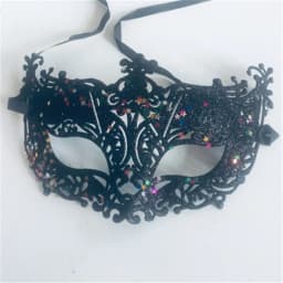 Dance Party Diamond Venetian Mask Feather Flower Wedding Carnival Performance Costume Sexy Lady Mask Masquerade Christmas