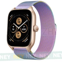 20mm 22mm Milanese band For Amazfit GTR/GTS-4-3-2-2e-Mini-Pro/stratos 2 Metal Magnetic Loop Bracelet Amazfit bip-U-S-3-Pro strap
