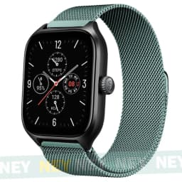 20mm 22mm Milanese band For Amazfit GTR/GTS-4-3-2-2e-Mini-Pro/stratos 2 Metal Magnetic Loop Bracelet Amazfit bip-U-S-3-Pro strap
