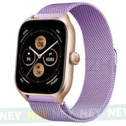 20mm 22mm Milanese band For Amazfit GTR/GTS-4-3-2-2e-Mini-Pro/stratos 2 Metal Magnetic Loop Bracelet Amazfit bip-U-S-3-Pro strap